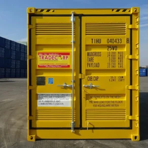 Alternative view of 20ft dangerous goods shipping container
