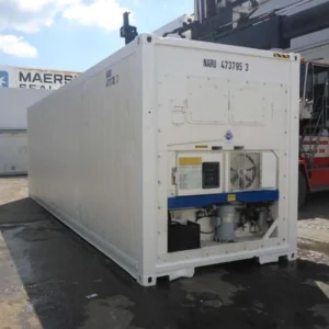 Alternative view of 30 Feet Freezer Container Customized Mobile Cold Storage Cell Container / Reefer