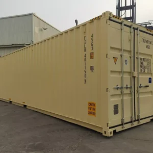 Alternative view of New 40ft HC Open Side Container with 4 Doors –One Trip - For Sale