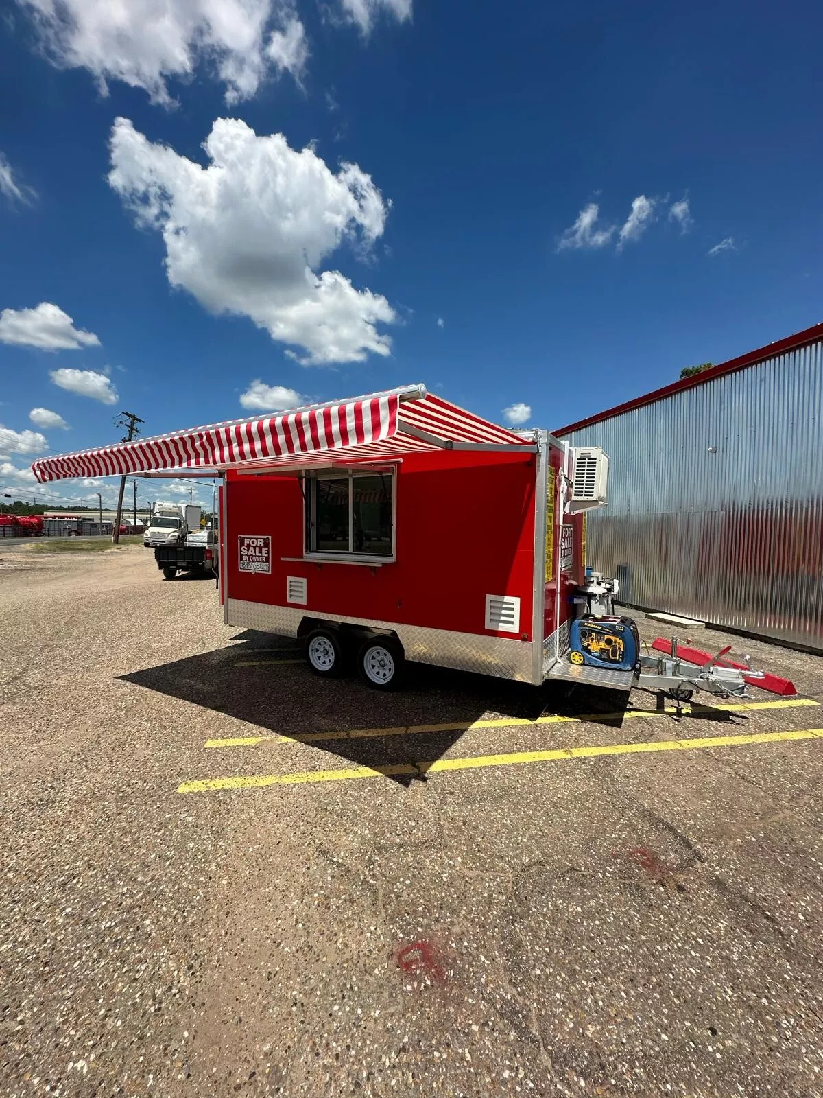 New 14 Foot Fully Equipped Food Trailer Ready