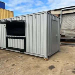butty van Shipping Container - 20ft x 8ft - street food - nationwide