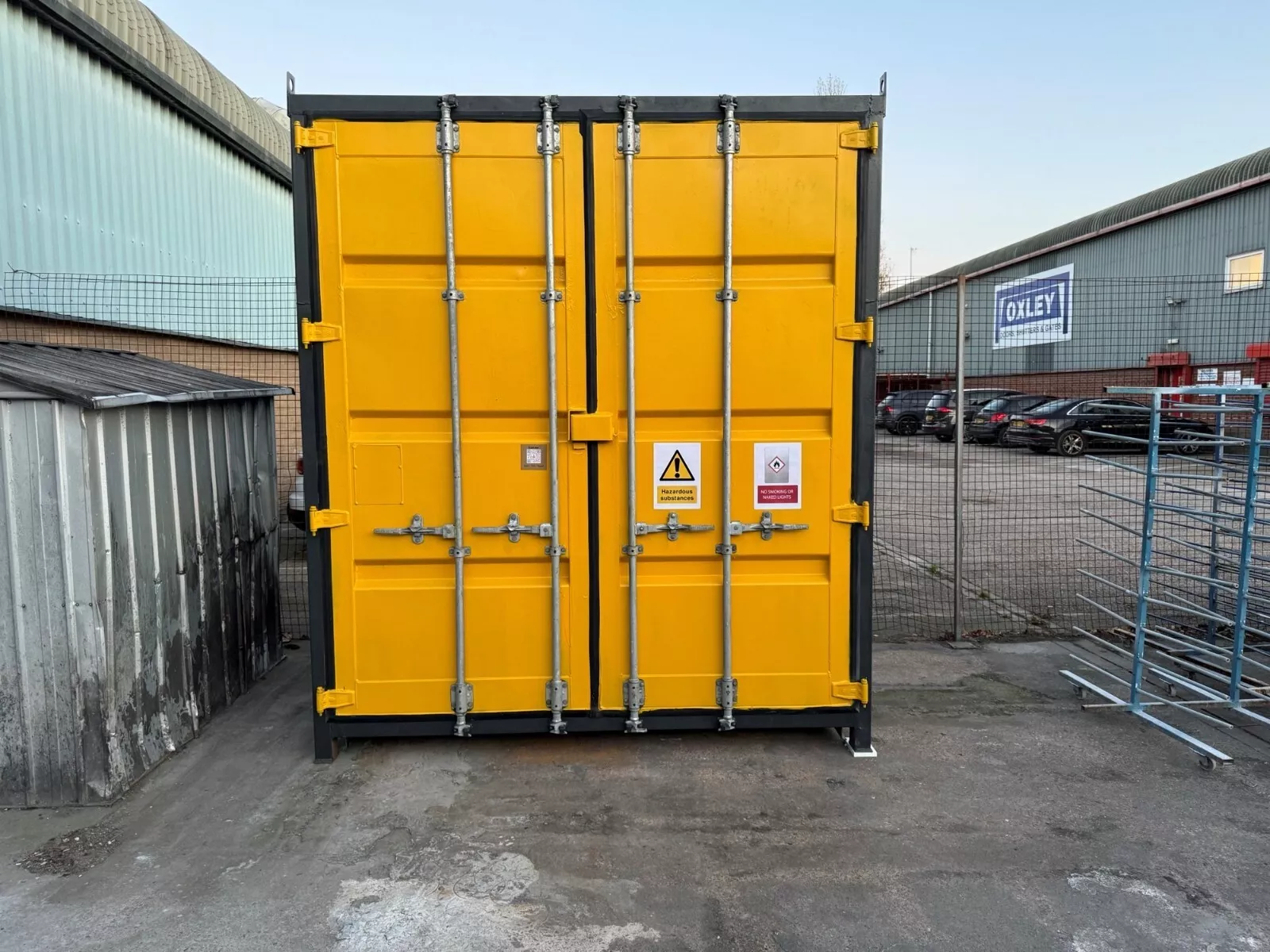 6ft BUNDED Chemical / Paint Storage Container | Secure & Compliant Solution - Image 5