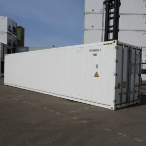 Alternative view of 40ft High Cube Used Refrigerated Container with Brand New Thermo King Motor