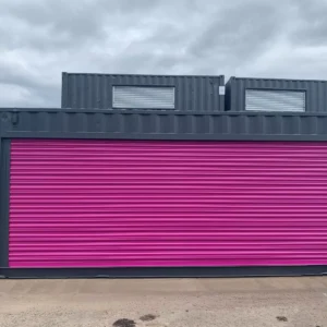 Alternative view of 40ft x 8ft Roll Up Door Shipping Container