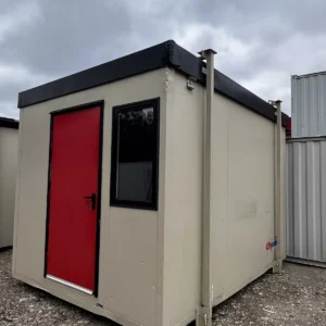 2 Birth Sleeper Cabin 13ft With Toilet & shower Site Cabin Welfare