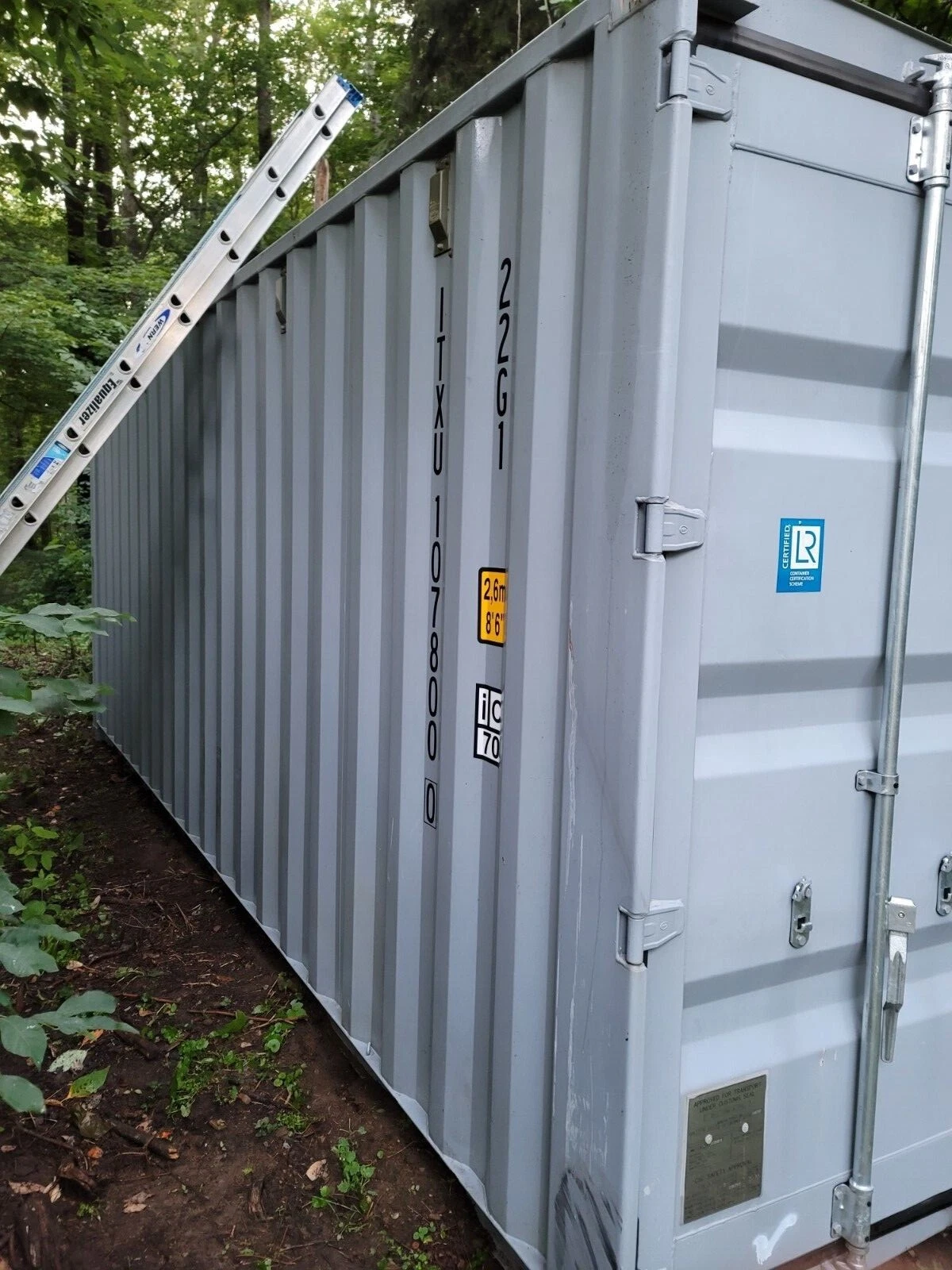 20' Used Steel Shipping Container Storage Container - Image 2