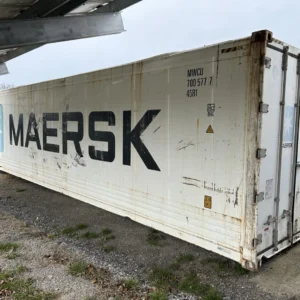 Maersk Used 40ft Cold Storage Reefer Container – Model CCR18060