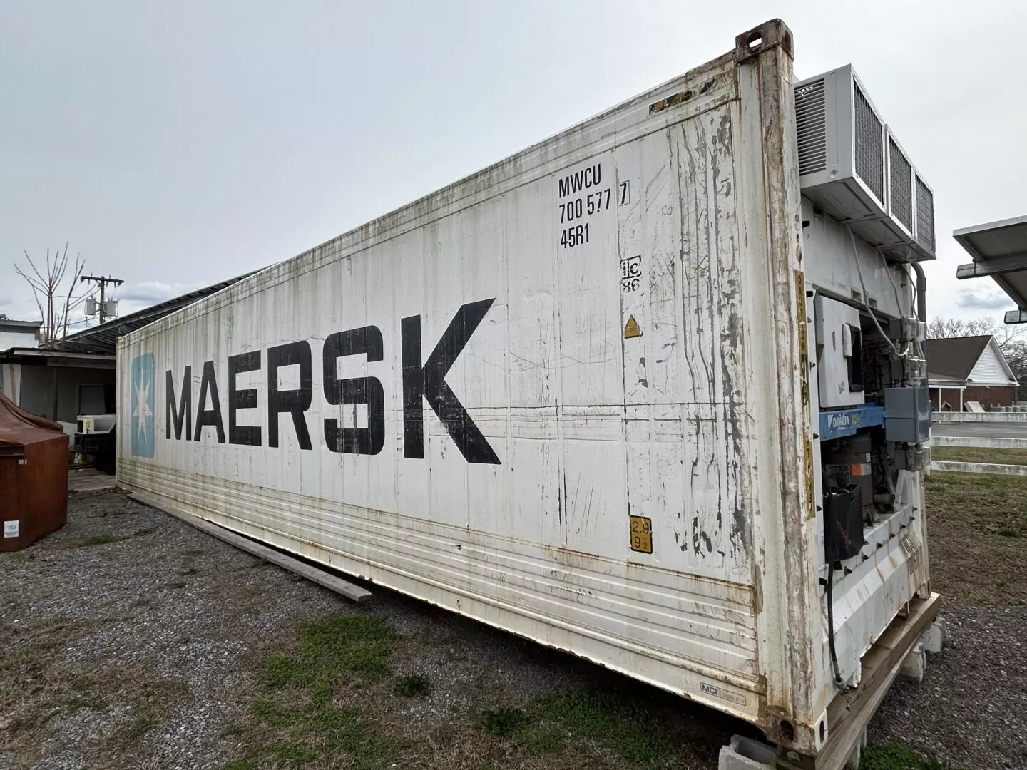 Maersk Used 40ft Cold Storage Reefer Container – Model CCR18060 - Image 12