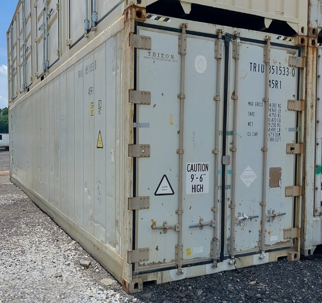 Working 40ft Refrigerated High Cube Reefer Container 2010 Carrier Thinline Used - Image 4