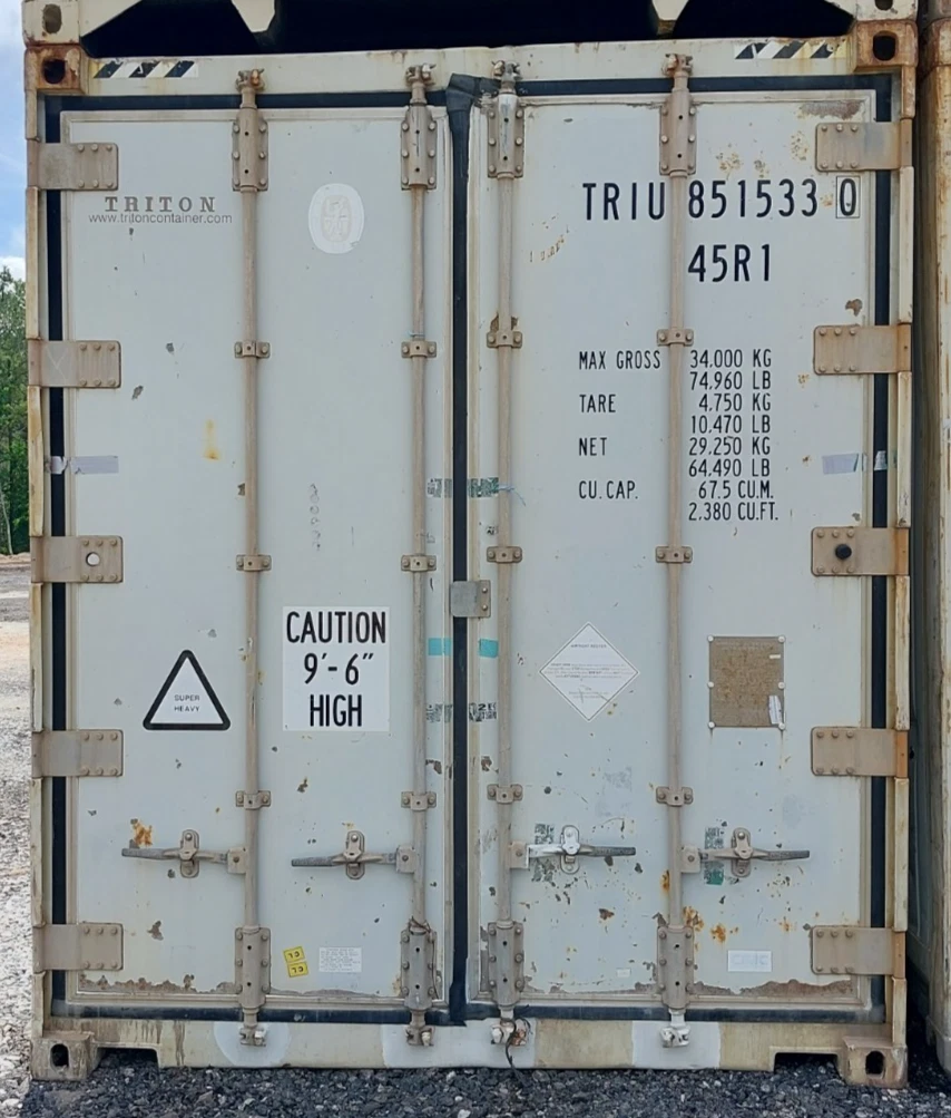 Working 40ft Refrigerated High Cube Reefer Container 2010 Carrier Thinline Used - Image 3