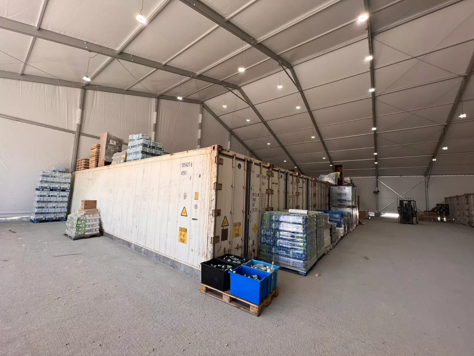 40Ft High Cube Refrigerated Storage Container Carrier Primeline YOM 2012