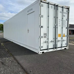 40ft Reefer Container - 2 Personnel Doors on both sides
