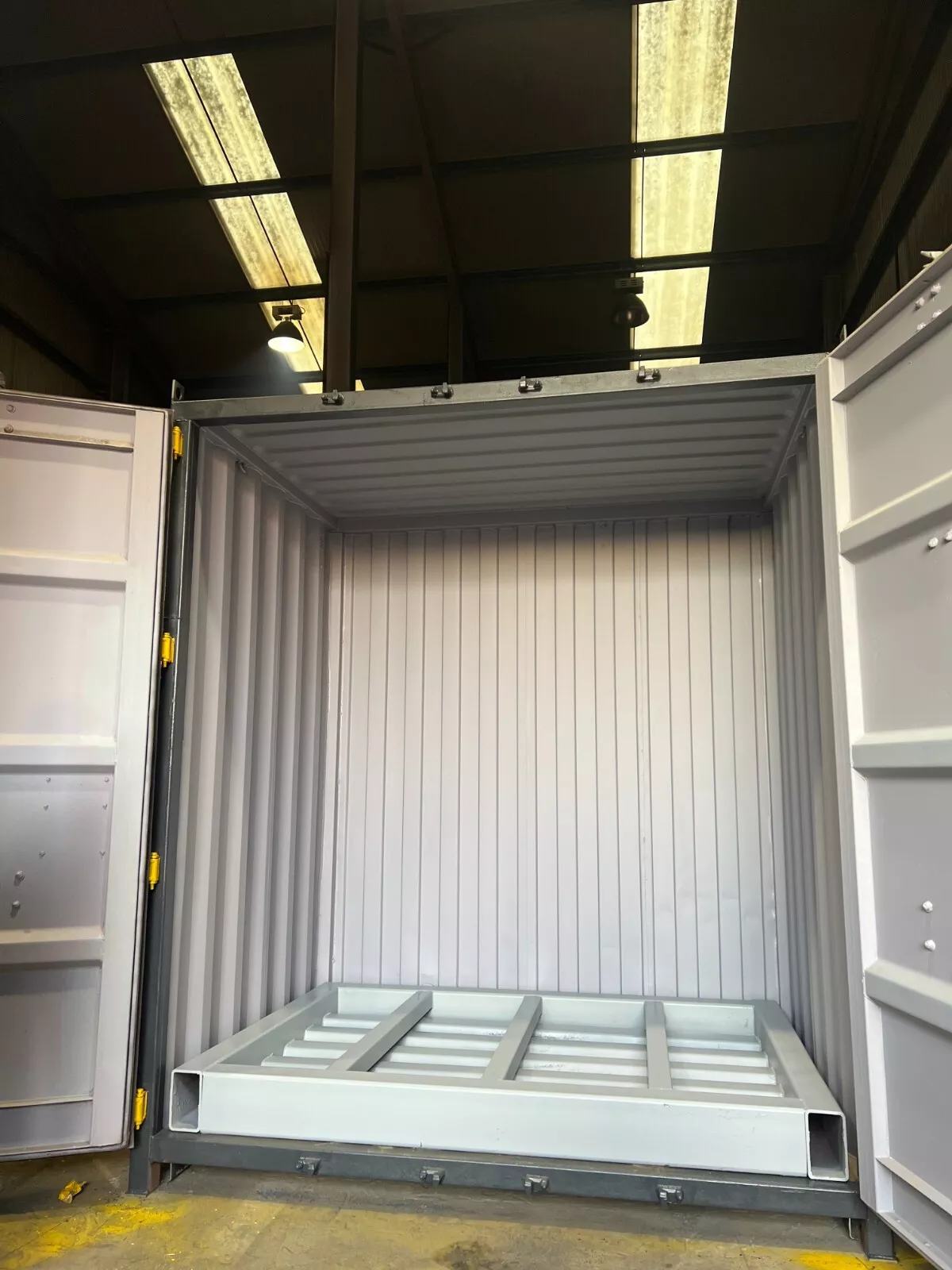 6ft BUNDED Chemical / Paint Storage Container | Secure & Compliant Solution - Image 3