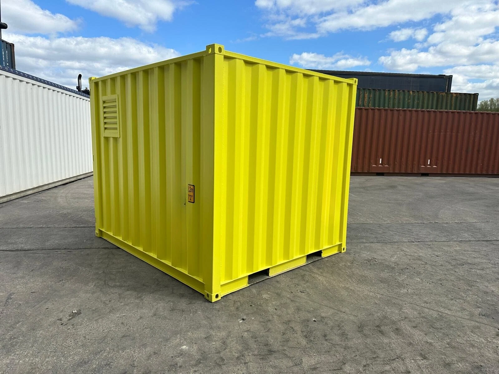 9ft x 7ft New COSHH / Chemical Store Shipping Container / Cabinet - Image 6