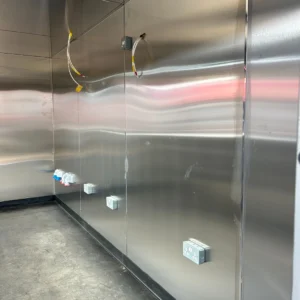 Alternative view of butty van Shipping Container - 20ft x 8ft - street food - nationwide