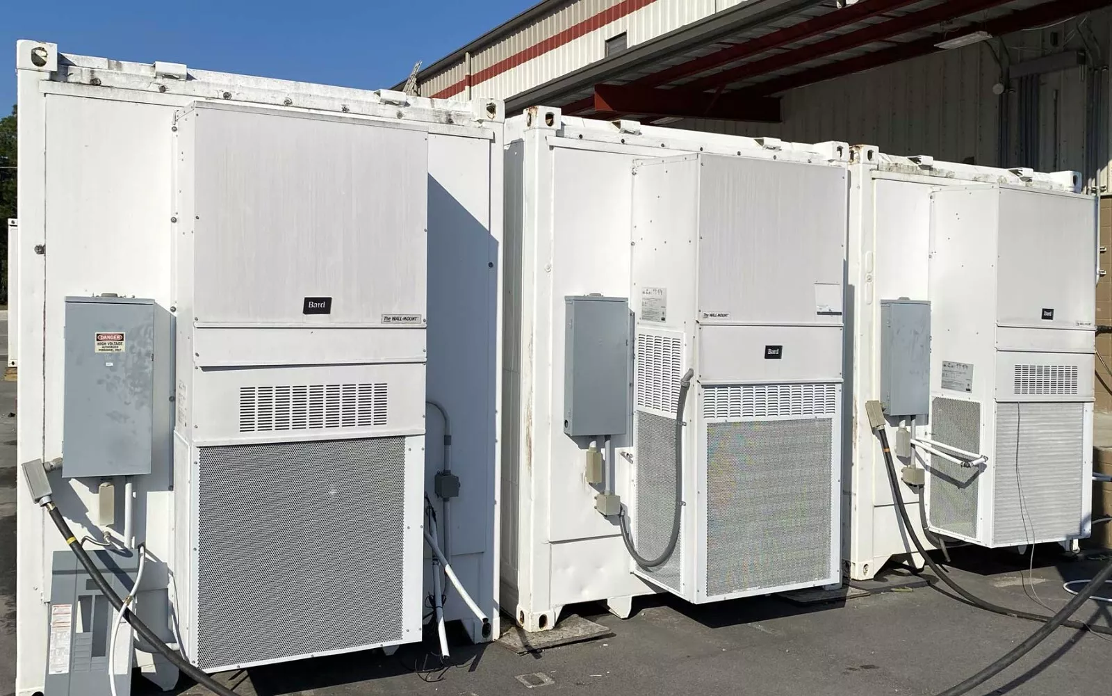 40 Foot High Cube Insulated Shipping Container with 5 Ton Bard HVAC - Image 2