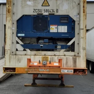 Alternative view of 40ft HC Reefer Container–Wind & Water Tight, Non-Working For Sale